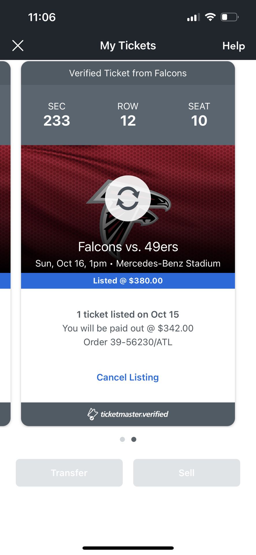 Game Tickets 