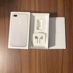 iPhone 7 Plus Original Box – Silver – Apple Packaging Only (No Phone, No Accesso