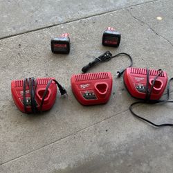 Milwaukee Batteries & Chargers
