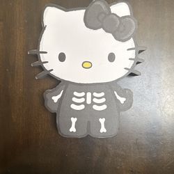 Hello Kitty Halloween Sign