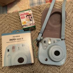 Instax 8 Instant Camera With Film And Case