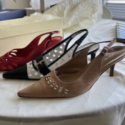 3 Pairs Of Woman’s Shoes 