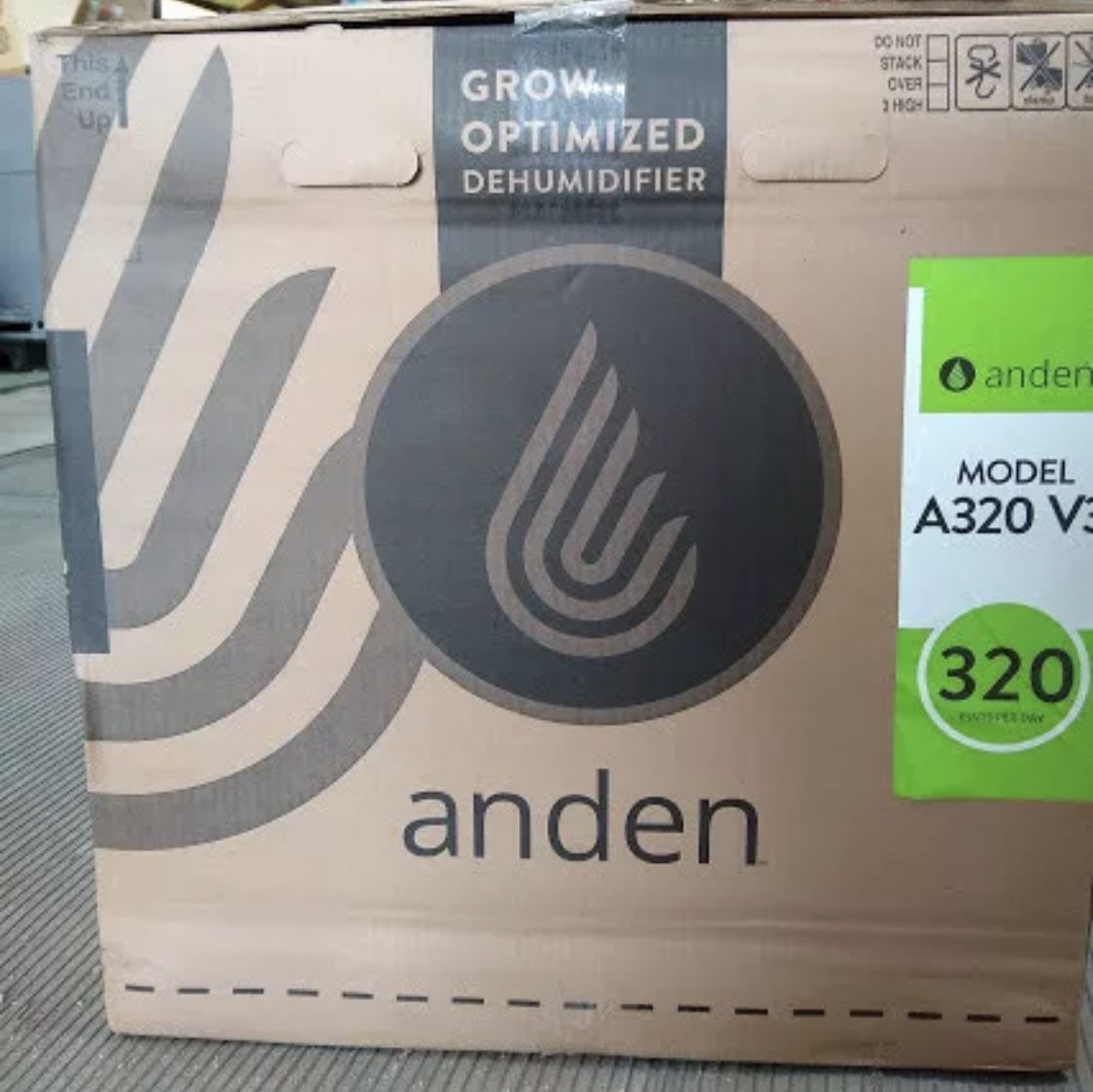 Dehumidifier Anden 320 (comes in 240v and 277v