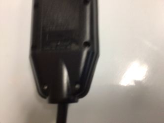 Heated heavy duty rubber mat  with connecting inline Ground Fault Circuit plug