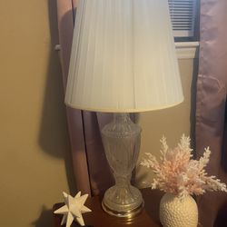 Large, Beautiful Crystal Lamps With Shades