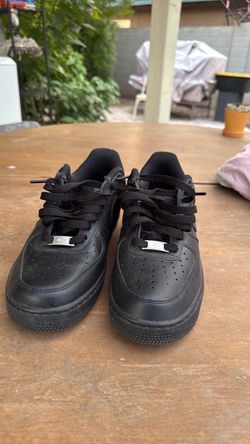 af1 black size 8