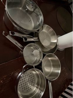 T-FAL pots and pans
