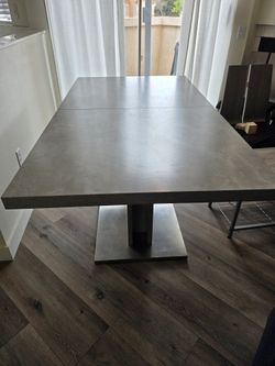 Dinning Table Set (Expandable) And 6 Chairs