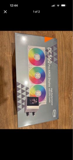 New DC360 Pro ARGB CPU Cooler with extra fans