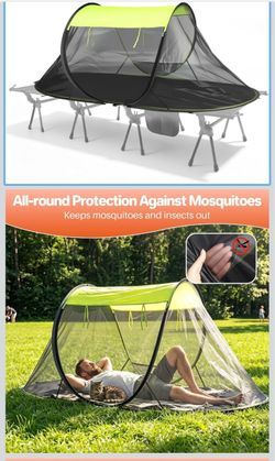 Pop-Up Mosquito Net Camping Tent