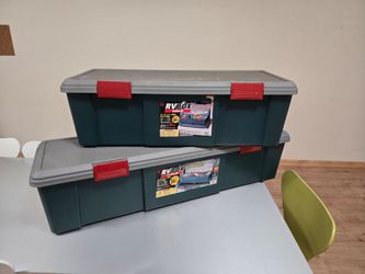 Heavy duty storage boxes