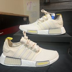 Adidas NMD_R1 “Off-White/Yellow” Women’s Size 9.5