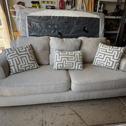 Couch, Loveseat, And Ottoman