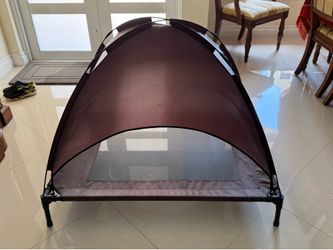Large Elevated pet cot /bed with removable canopy
