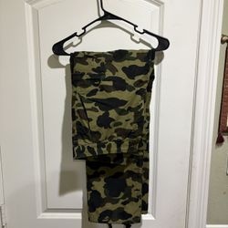 Bape 1st Camo Cargo Pants