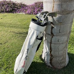 Random Golf Club Bag And Clubs