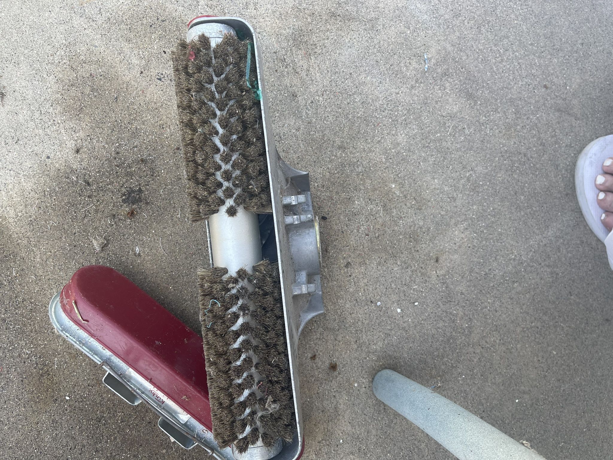 NEW VINTAGE KIRBY  VACUUM PARTS ALL FOR $25. “DUSTY BUT NEVER BEEN USED”  Miracle Head Series Carpet Shampoo Roller, Vacuum Cleaner Hose, Vintage Kirb