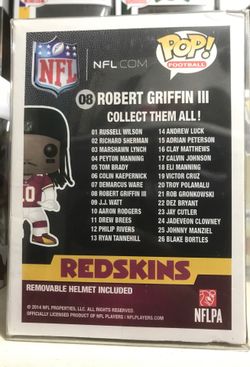 Robert Griffin III - Redskins: Funko POP! x NFL Vinyl Figure