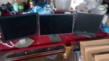 MONITORS X 3