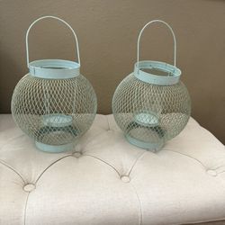 Lanterns Set Of 2 Can Use For Halloween 