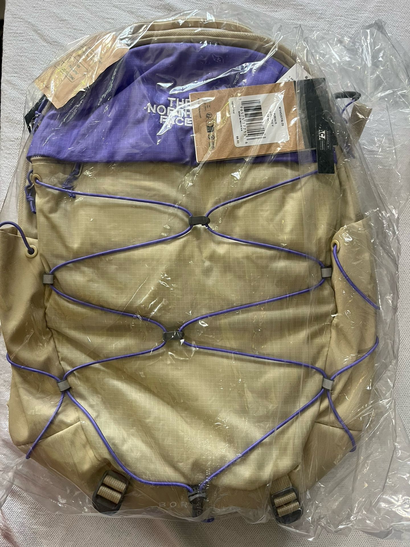 The North Face Borealis Women’s 28L Backpack in Purple/Neutral - Brand New