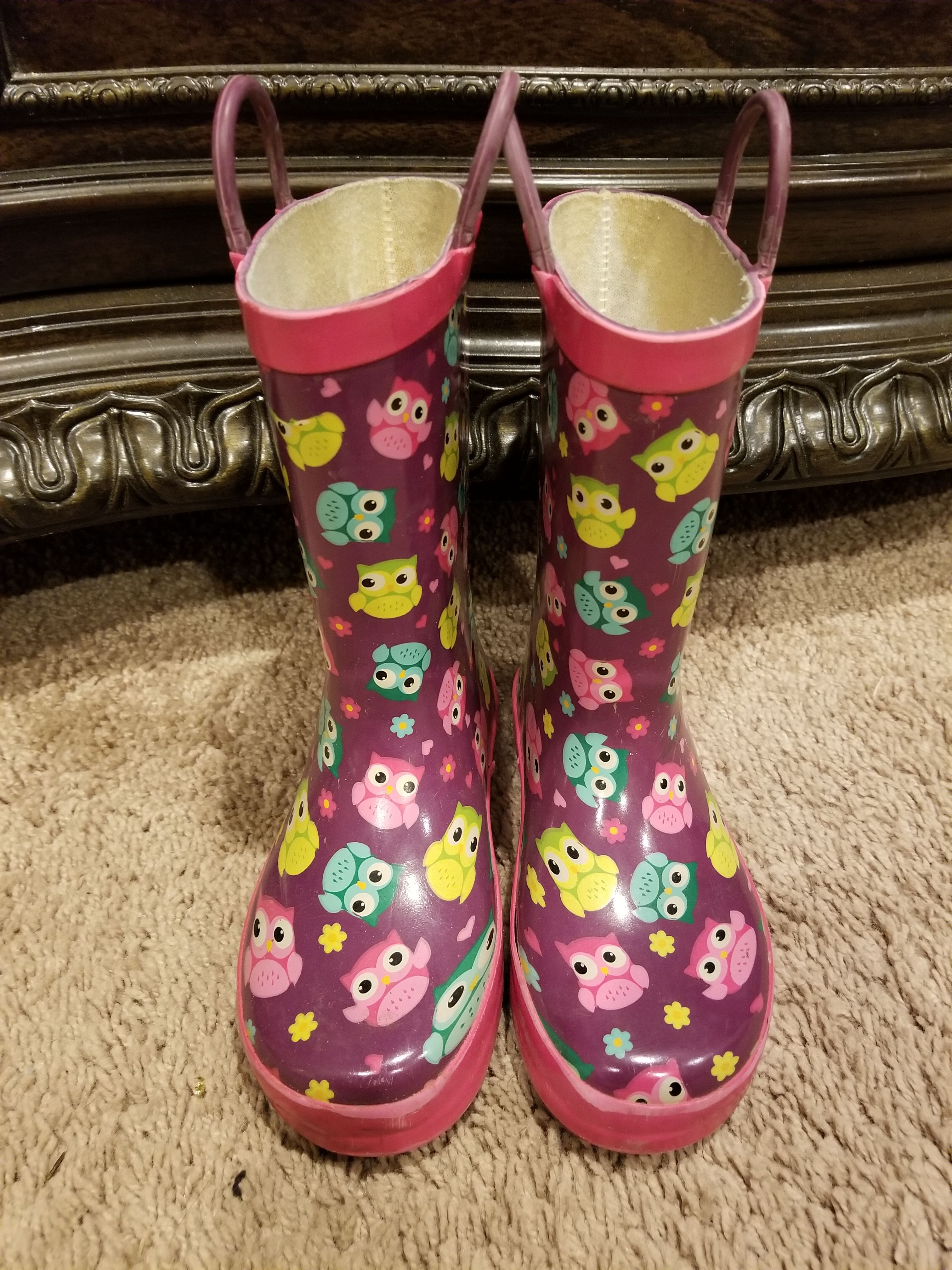 Girls Rain Boots Size 11