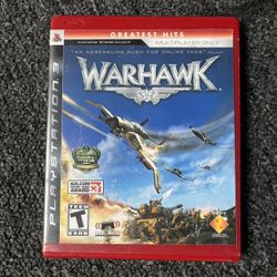 Warhawk Sony Playstation 3 2007 Greatest Hits Edition TESTED=WORKING