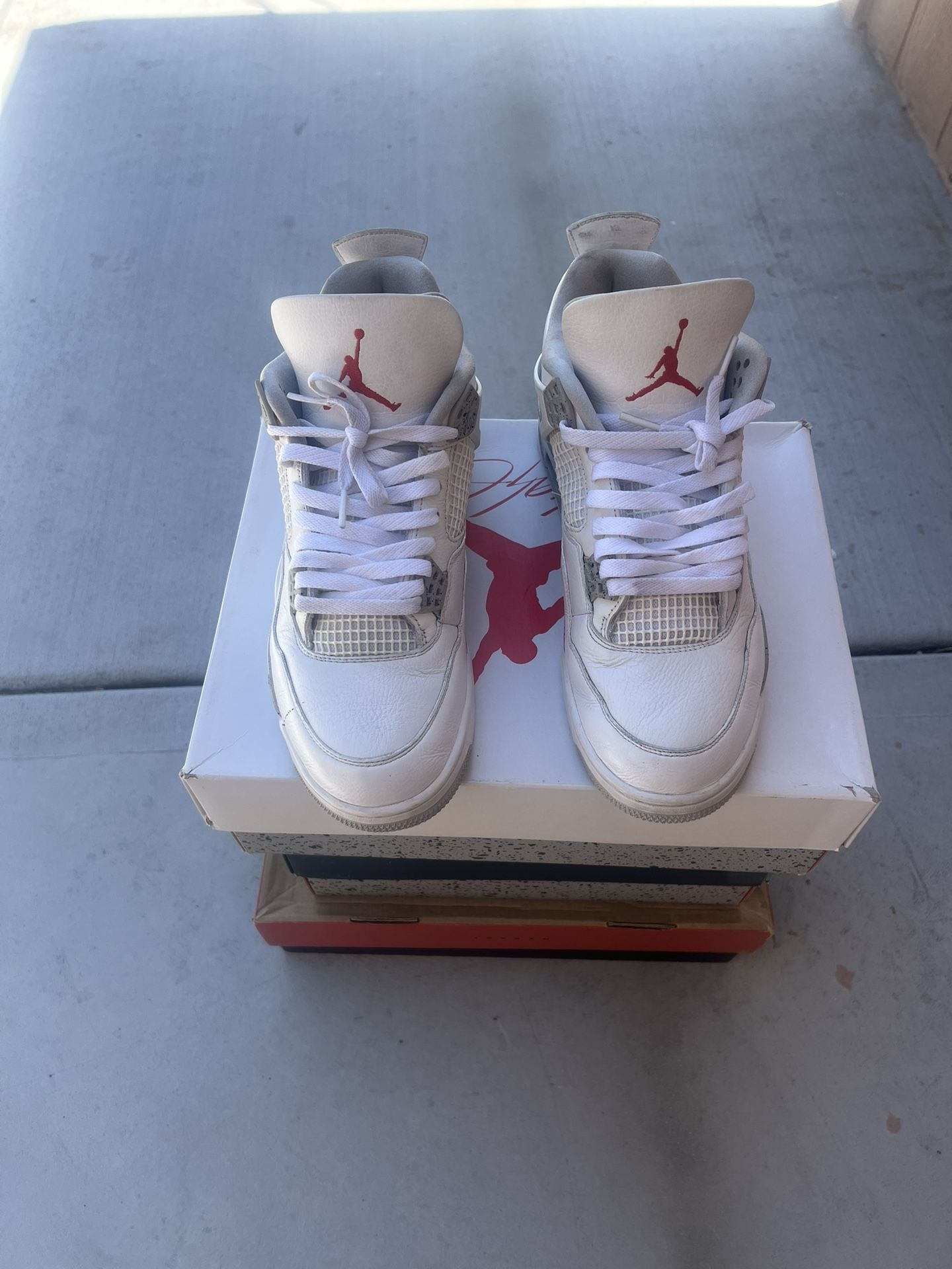 Jordan 4 Retro Oreos White