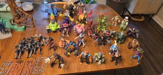 Various Ninja Turtles Action Figures