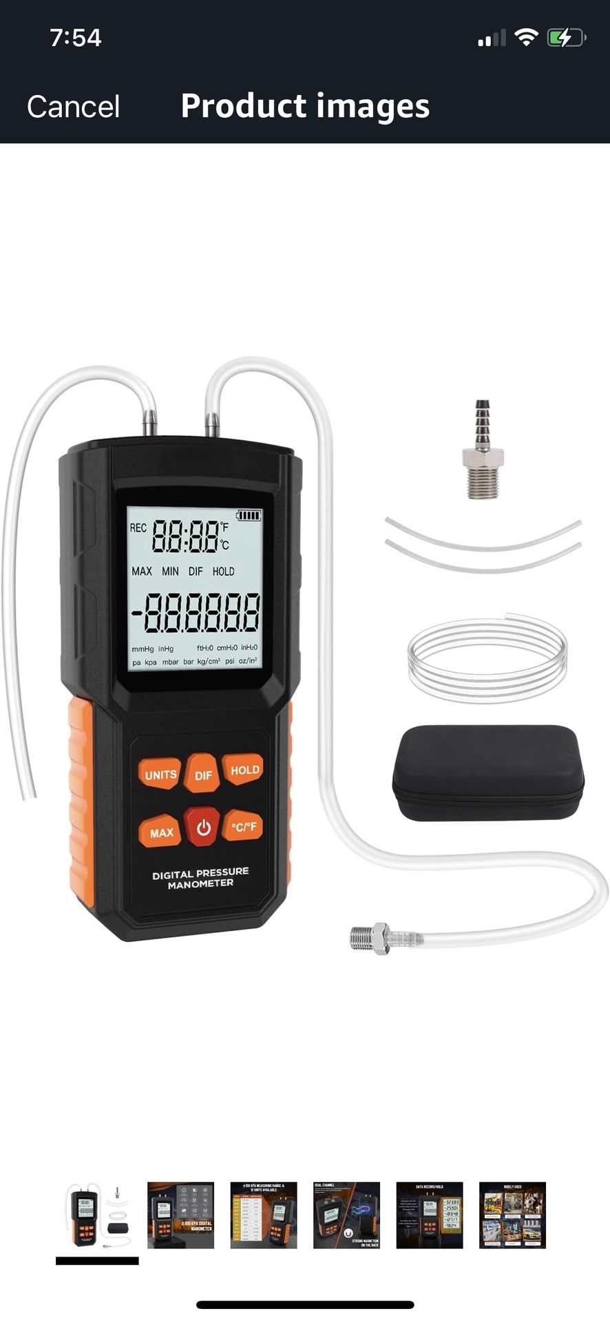 Brand New Digital Manometer