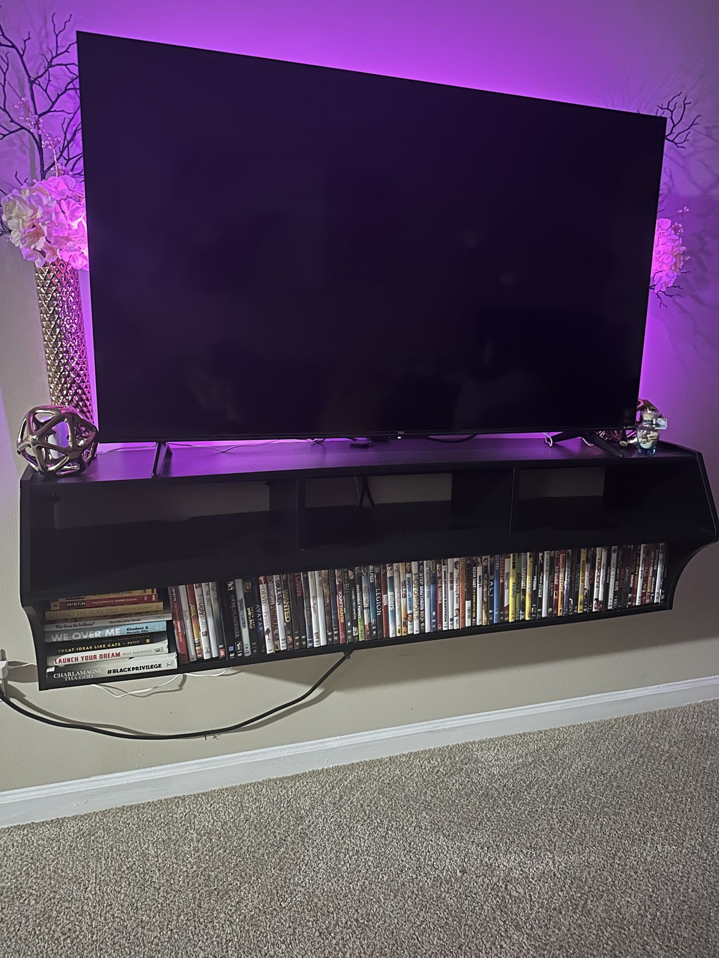 58” Floating TV Stand