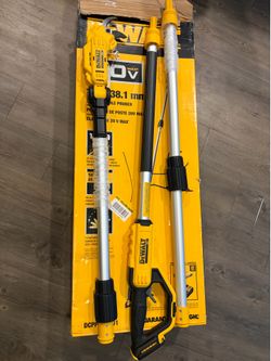 DEWALT 20-Volt MAX 1 -1/2 in. Capacity Cordless Battery Powered Pole Pruner (Tool Only)