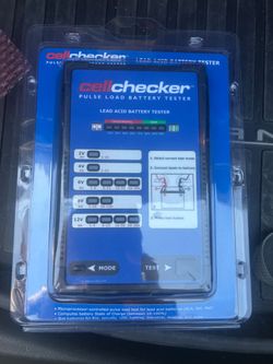 Battery cell tester