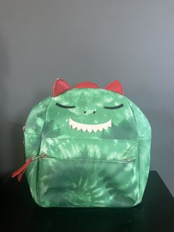 green dinosaur mini backpack underonesky