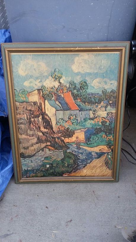 VP803 Van Gogh : House at Auvers H 18x24)