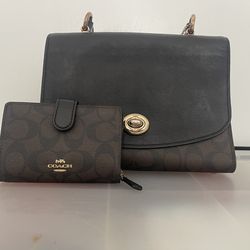 Coach Purse With Wallet