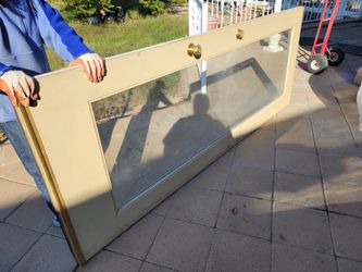 Door (full light) clear glass panel