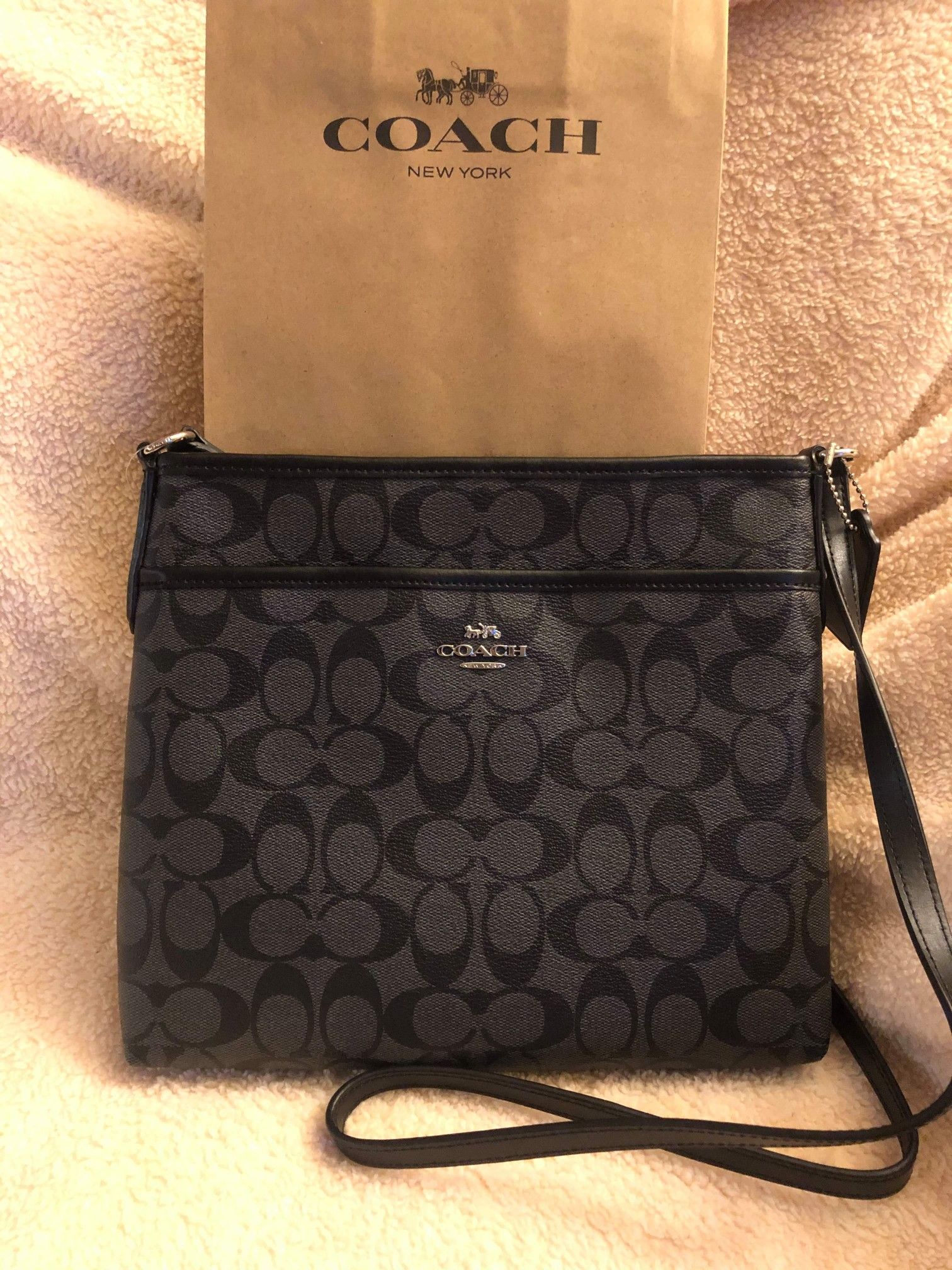 Coach black crossbody