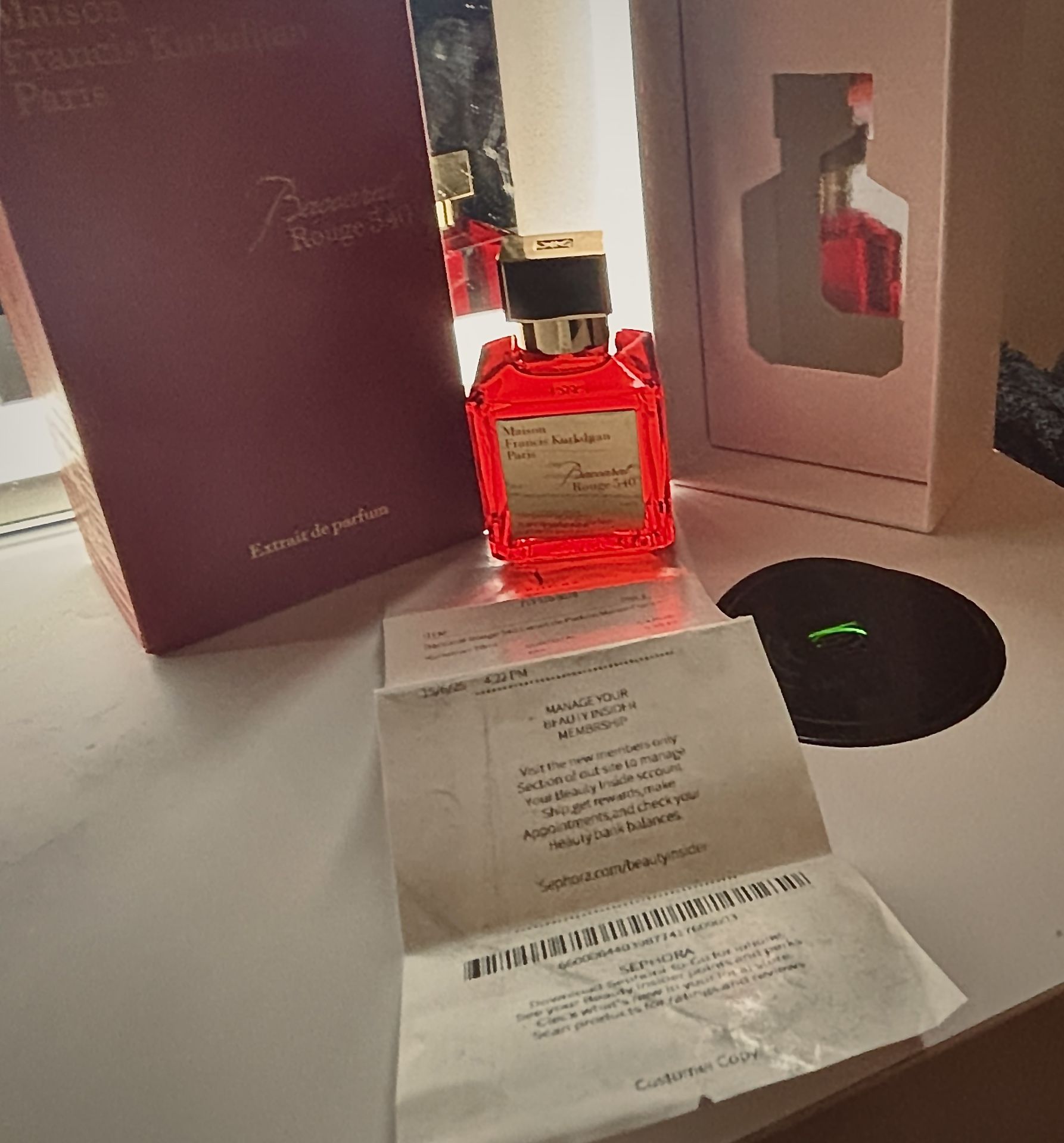 Maison Francis Kurkdjian Baccarat Rouge 540 – Brand New