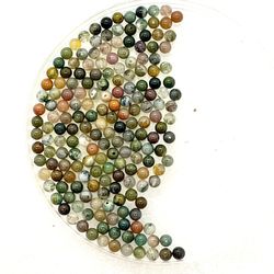 Lot Of 90 Fancy Jasper 4mm Beads