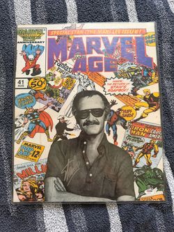 Marvel Age 41 : Marvel 1986 Signed Stan Lee