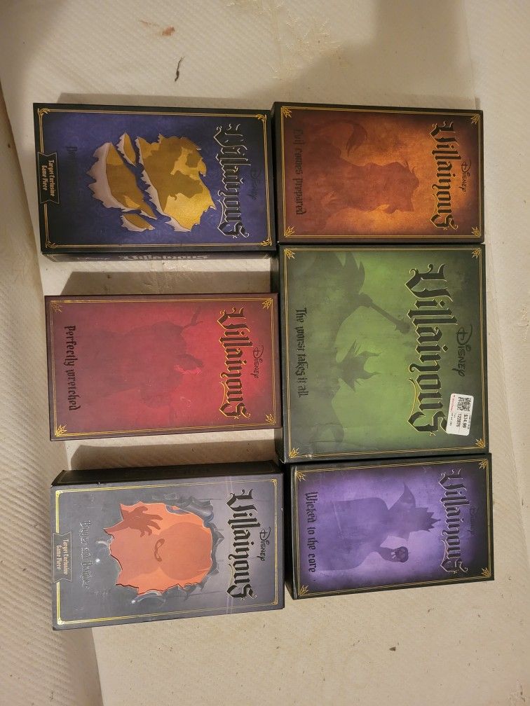 Disney Villainous Board Games