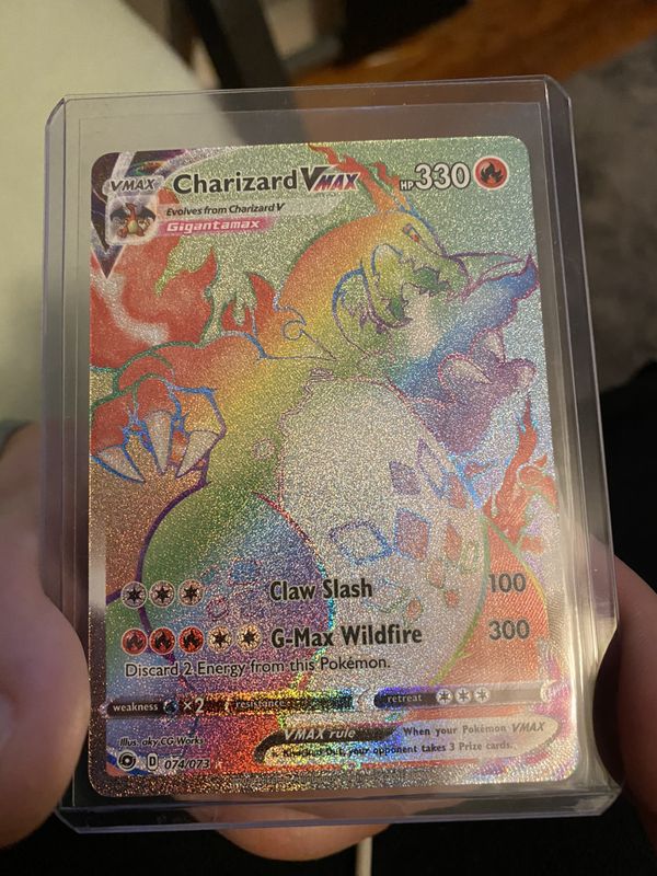 Charizard vmax rainbow rare for Sale in Westfield, MA - OfferUp