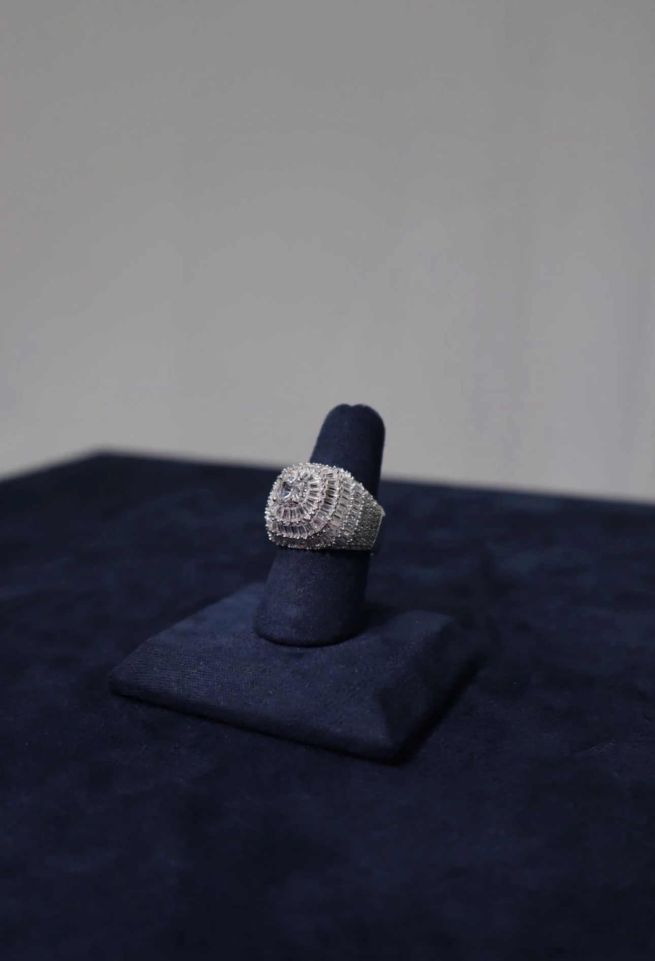 Piramid Baguette Ring