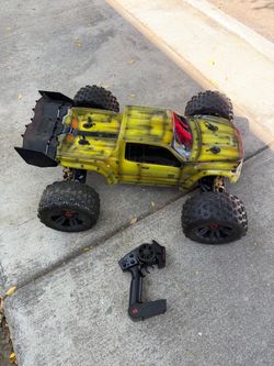 Large RC Monster Truck with Remote Control
