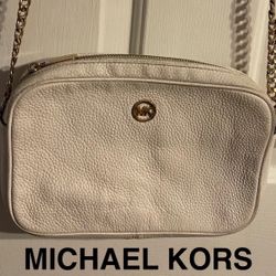Michael Kors fulton Leather crosssbody bag