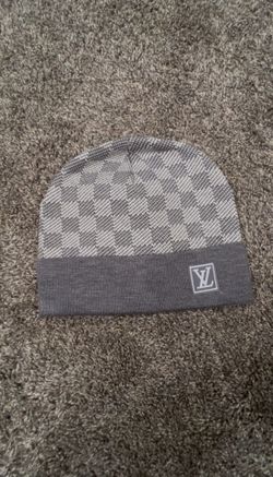 Checkered LV Beanie