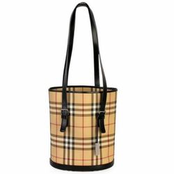 💯 Authentic Burberry Nova Check Bucket Bag.