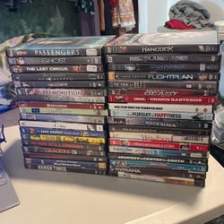 36 DVDs (used) 