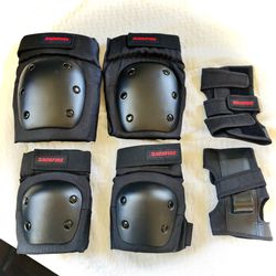 Brand New Backfire Protective Gear Set – Knee, Elbow & Wrist Pads (Never Used!)